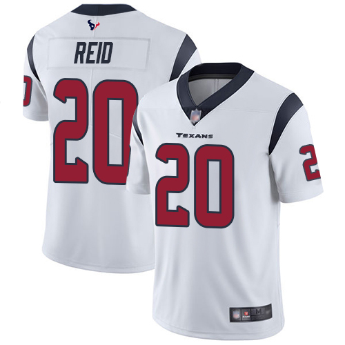 Houston Texans Limited White Men Justin Reid Road Jersey NFL Football 20 Vapor Untouchable